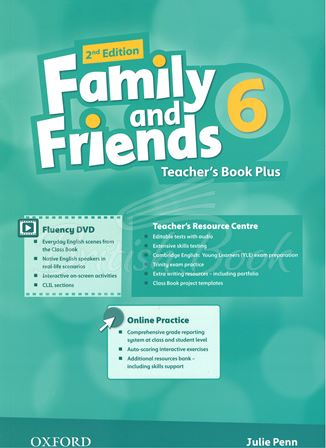 Книга для учителя Family and Friends 2nd Edition 6 Teacher's Book Plus изображение