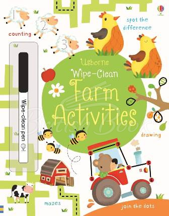 Книга Wipe-Clean Farm Activities зображення