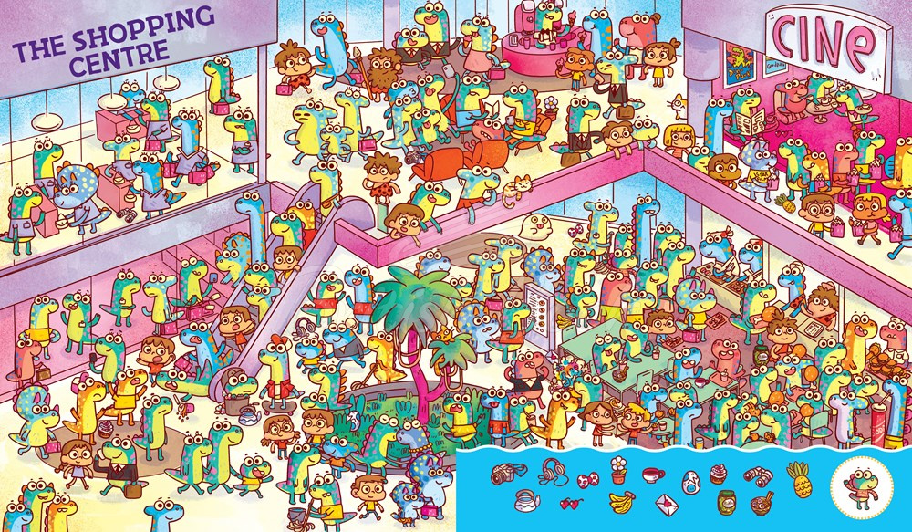 Книга My First Search and Find: Dinosaurs зображення 1