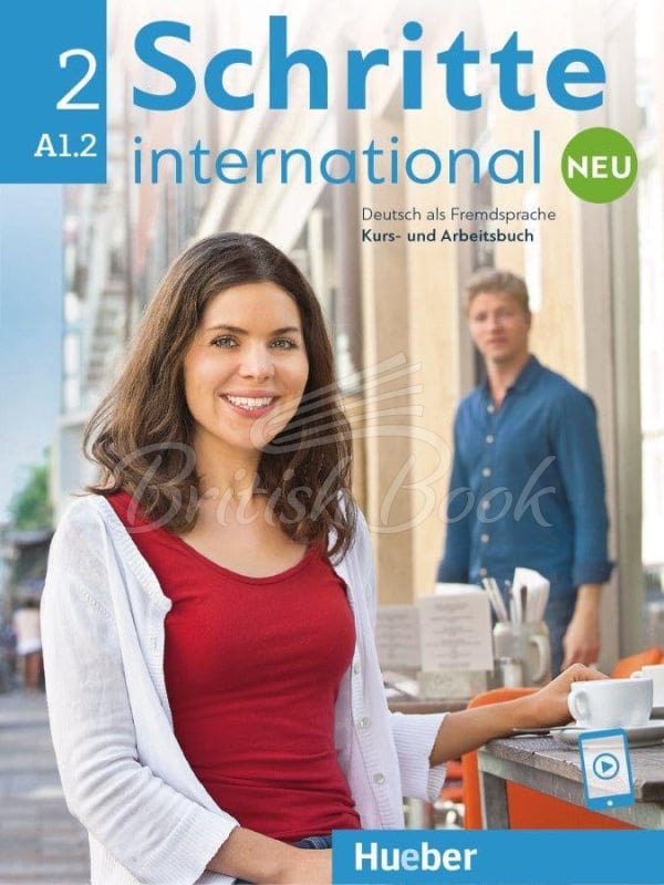 Учебник и рабочая тетрадь Schritte international Neu 2 Kurs- und Arbeitsbuch mit Audios online изображение