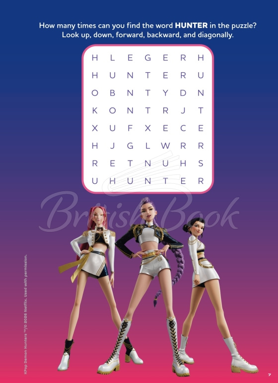 Книга KPop Demon Hunters: Official Activity Book изображение 6