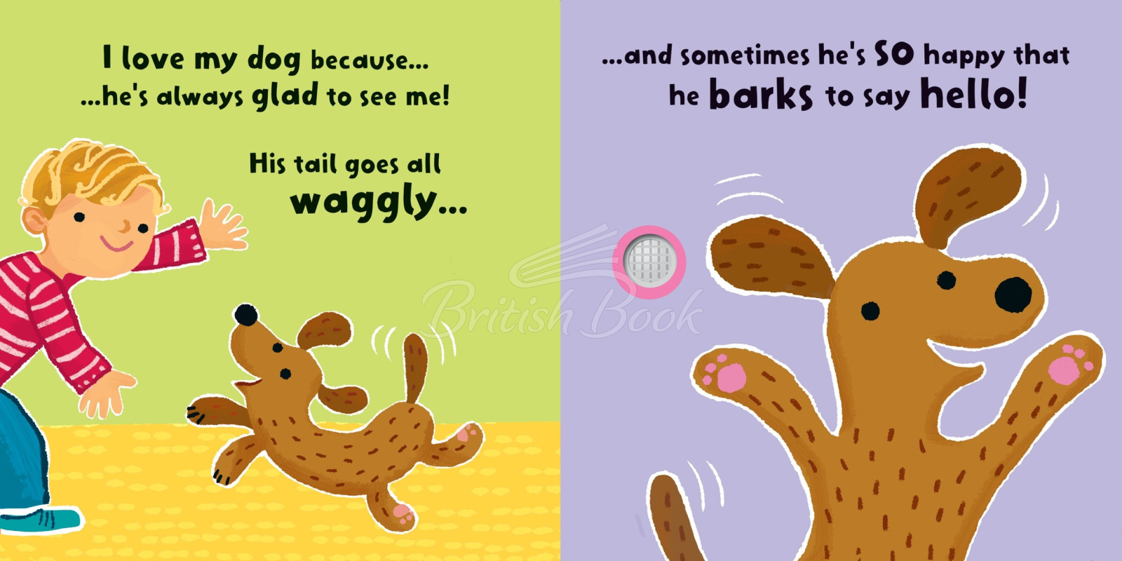 Книга Dogs & Puppies Sound Book зображення 2