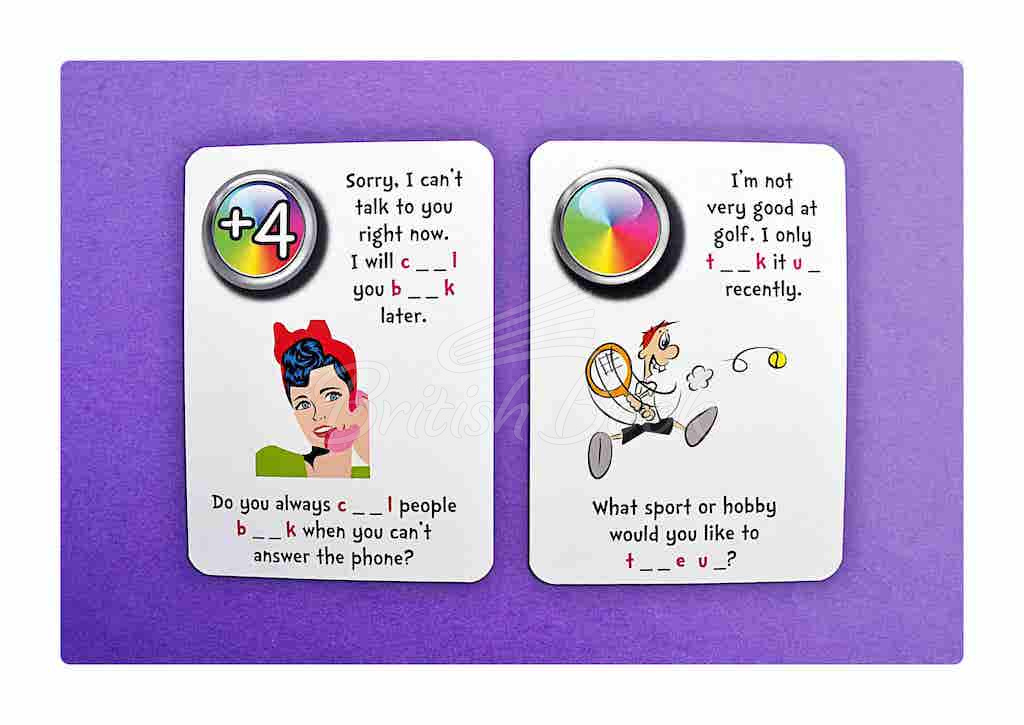 Карточки Fun Card English: Phrasal Verbs Part 2 изображение 2