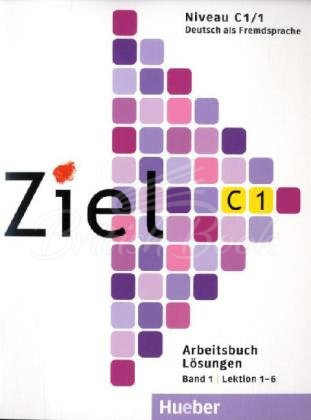 Книга Ziel C1/1 Arbeitsbuch Lösungen Lektion 1-6 зображення