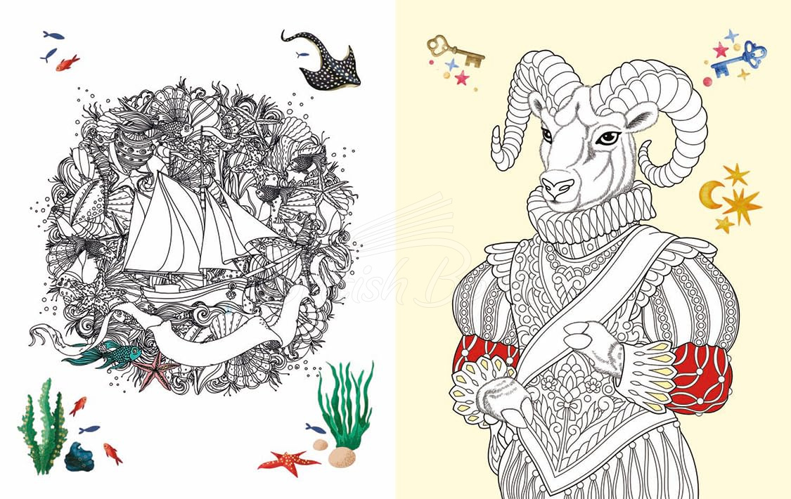 Книга The Magical Colouring Book зображення 1