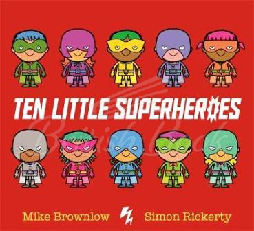 Книга Ten Little Superheroes зображення