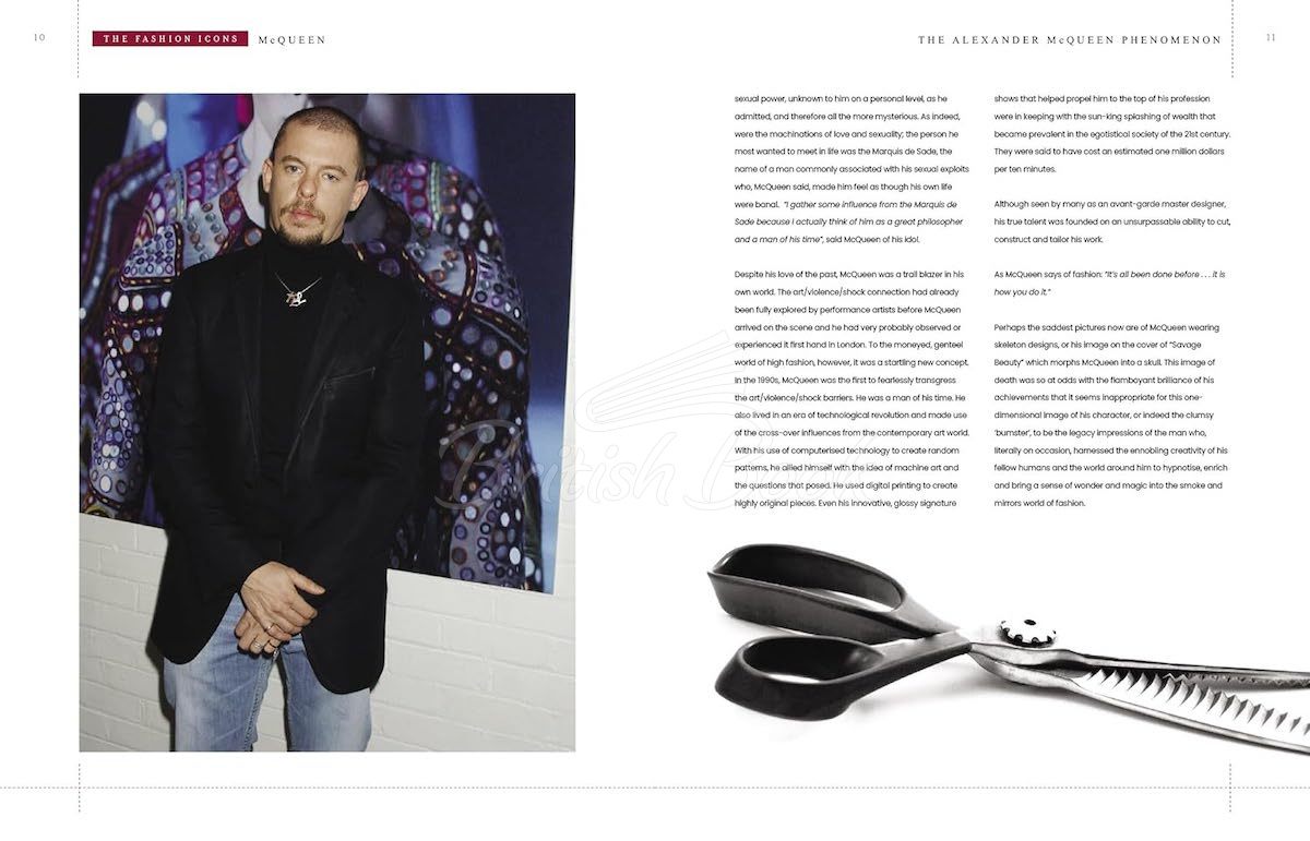 Книга The Fashion Icons: Alexander McQueen зображення 2