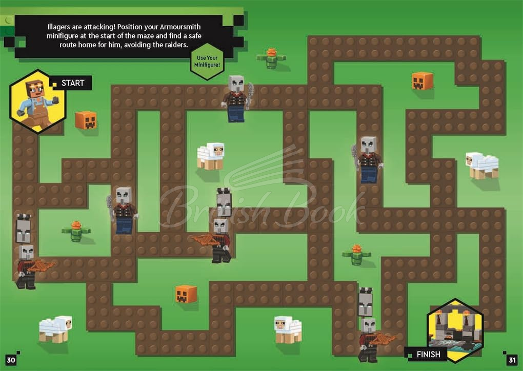 Книга LEGO Minecraft: Armoursmith Adventure Activity Book зображення 4