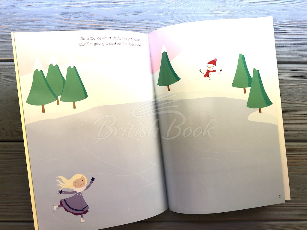Книга Sparkly Princesses Sticker Book изображение 8