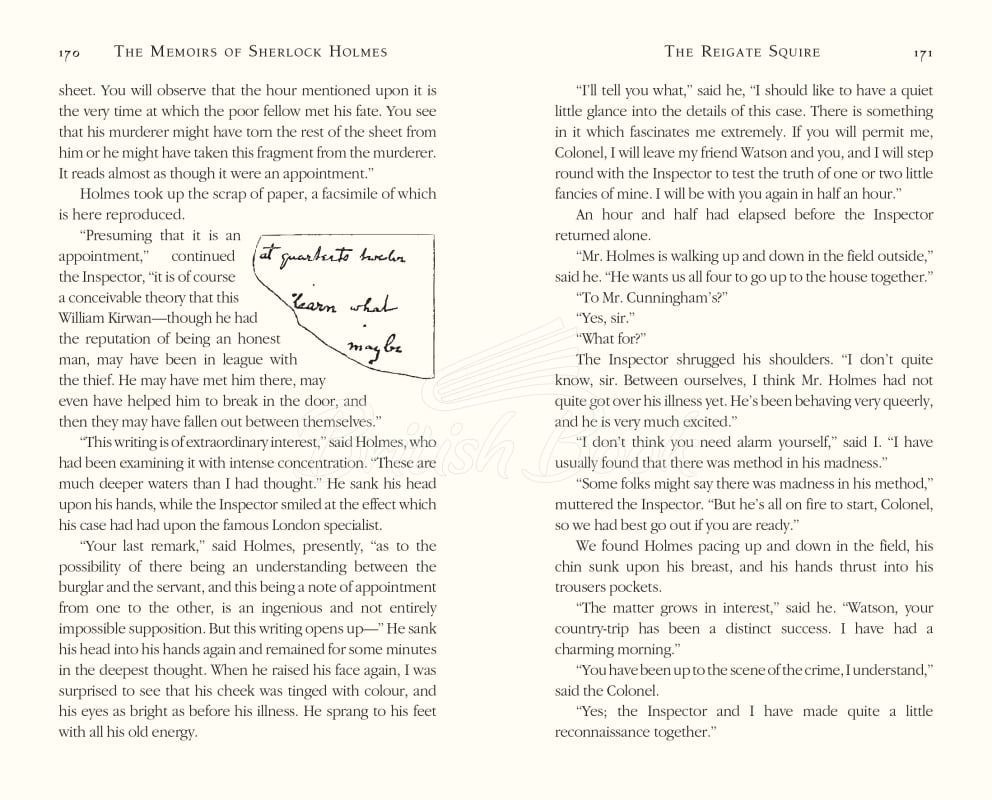 Книга The Memoirs of Sherlock Holmes зображення 4