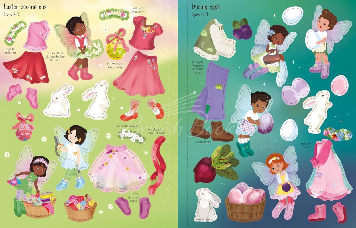 Книга Sticker Dolly Dressing: Easter Party зображення 2