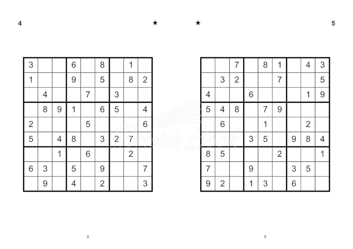 Книга Sudoku: Over 200 Puzzles изображение 1