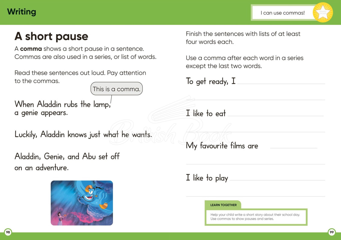 Книга Disney Learning: Big Workbook (Ages 6-7) зображення 2