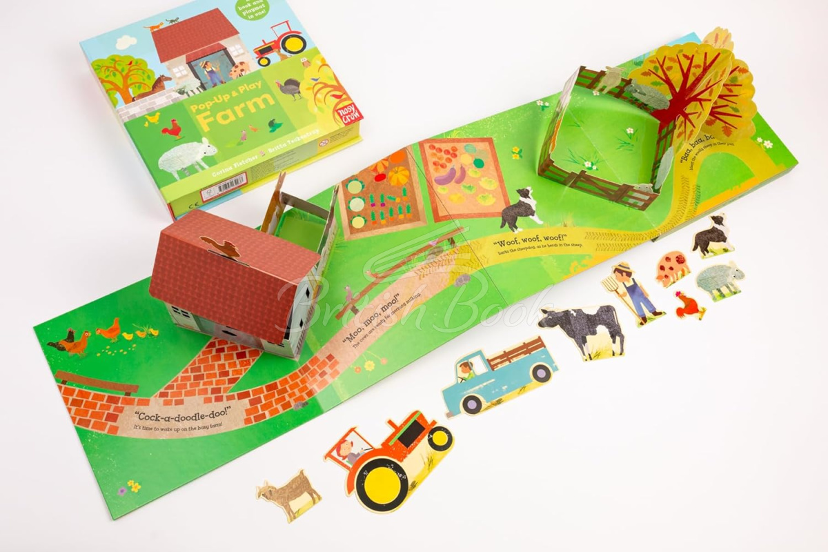 Книга Pop-Up & Play: Farm изображение 3