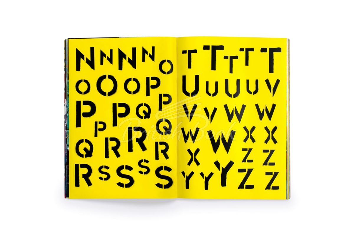 Книга The Graffiti Alphabet Sticker Book изображение 2