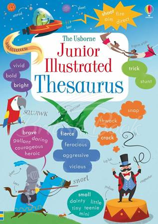 Книга The Usborne Junior Illustrated Thesaurus зображення