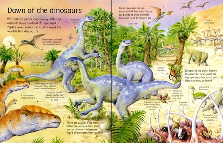 Книга See inside the World of Dinosaurs зображення 1
