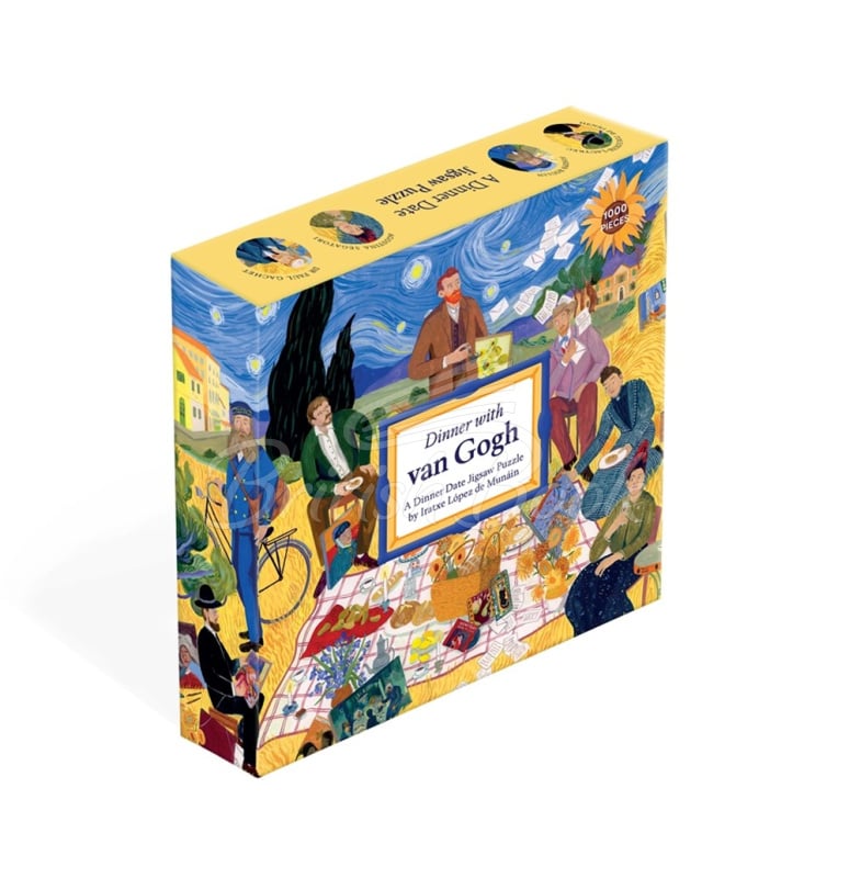Пазл Dinner with van Gogh: A Dinner Date Jigsaw Puzzle зображення 1