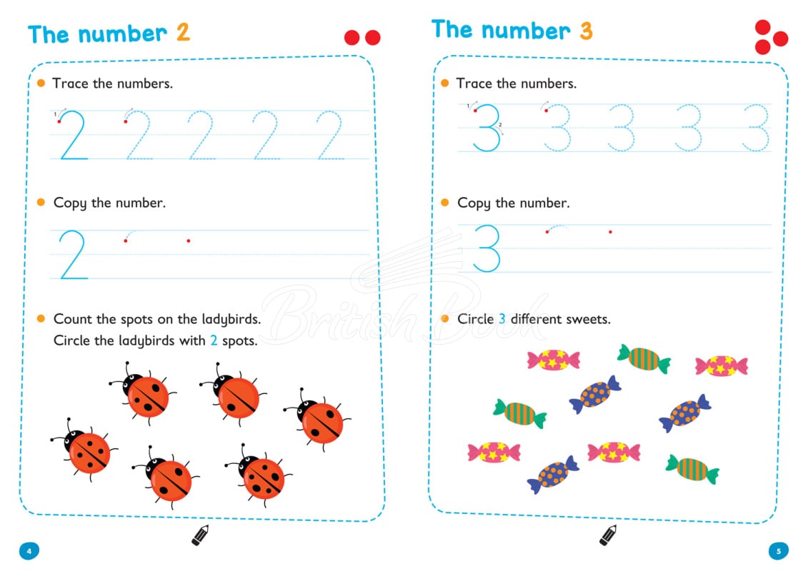 Книга Collins Easy Learning Preschool: Numbers 0-20 Wipe Clean Activity Book изображение 2