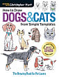 How to Draw Dogs and Cats from Simple Templates