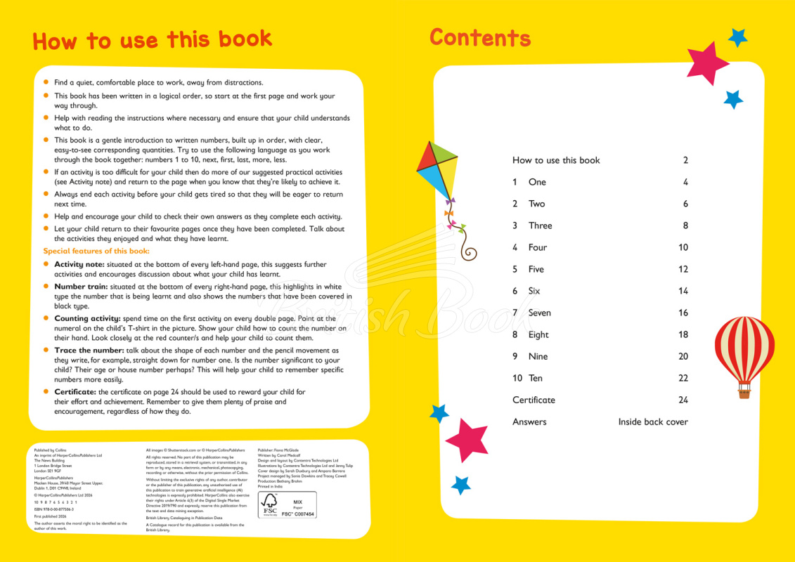 Книга Elite Learning: Numbers (Ages 3-5) зображення 1