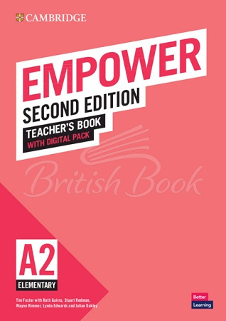 Книга для вчителя Cambridge Empower Second Edition A2 Elementary Teacher's Book with Digital Pack зображення