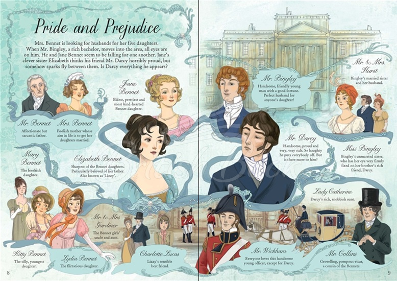 Книга The Usborne Complete Jane Austen изображение 2