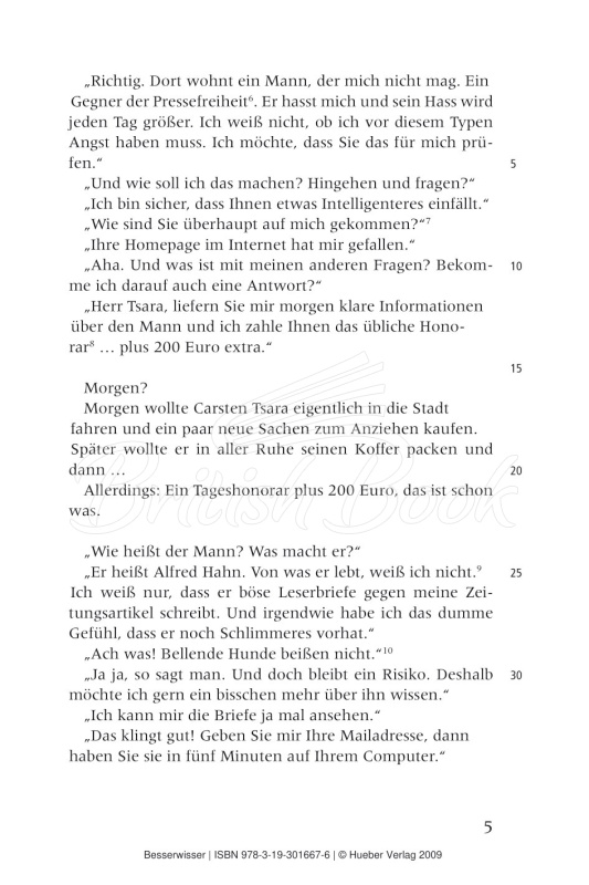 Книга Krimis mit Carsten Tsara Niveau В1 Besserwisser изображение 1