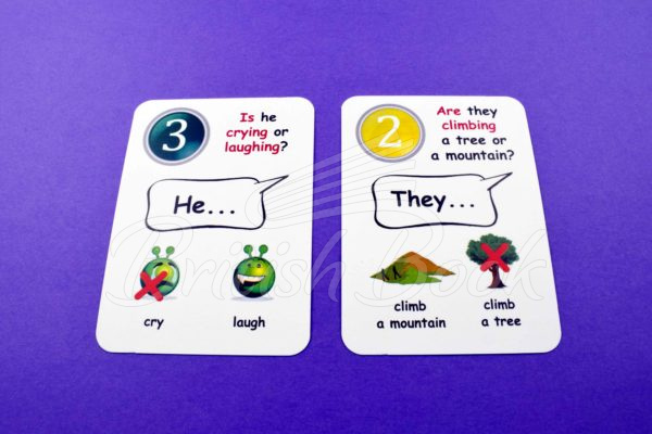 Карточки Fun Card English: Present Continuous изображение 5
