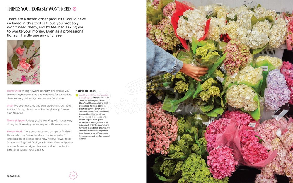 Книга Flowering: Easygoing Floral Design for Surprising Contemporary Arrangements зображення 9