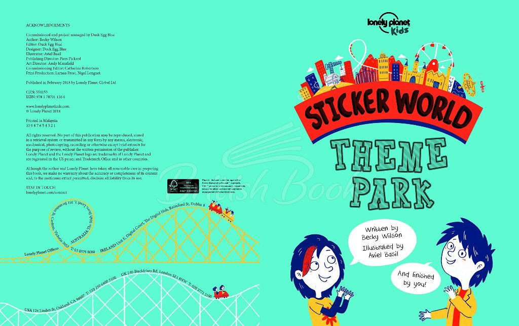 Книга Sticker World: Theme Park зображення 1