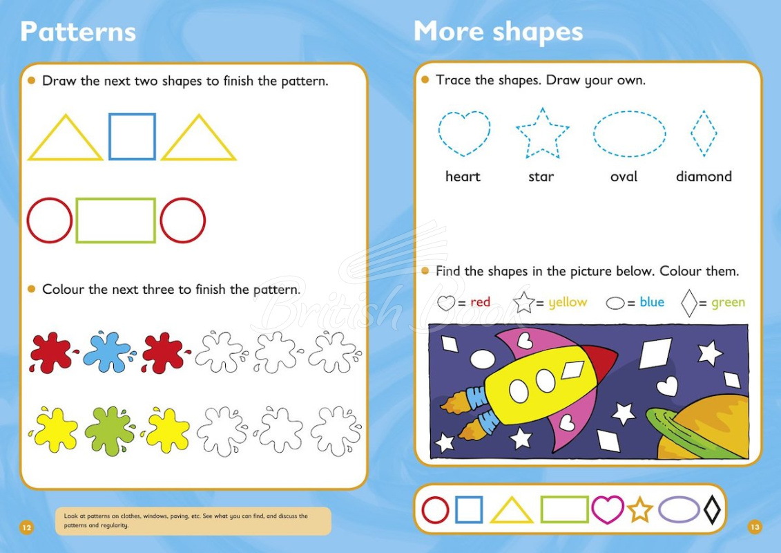 Книга Collins Easy Learning Preschool: Shapes, Colours and Patterns (Ages 3-5) зображення 3