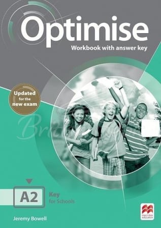 Робочий зошит Optimise A2 Workbook with answer key with Online Workbook (Updated for the New Exam) зображення