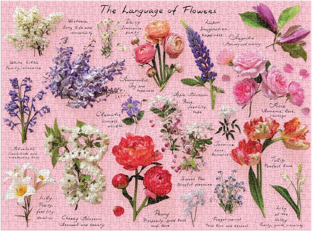 Пазл Language of Flowers 1000 Piece Puzzle зображення 3