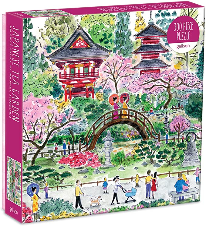 Пазл Michael Storrings Japanese Tea Garden 300 Piece Puzzle изображение 1