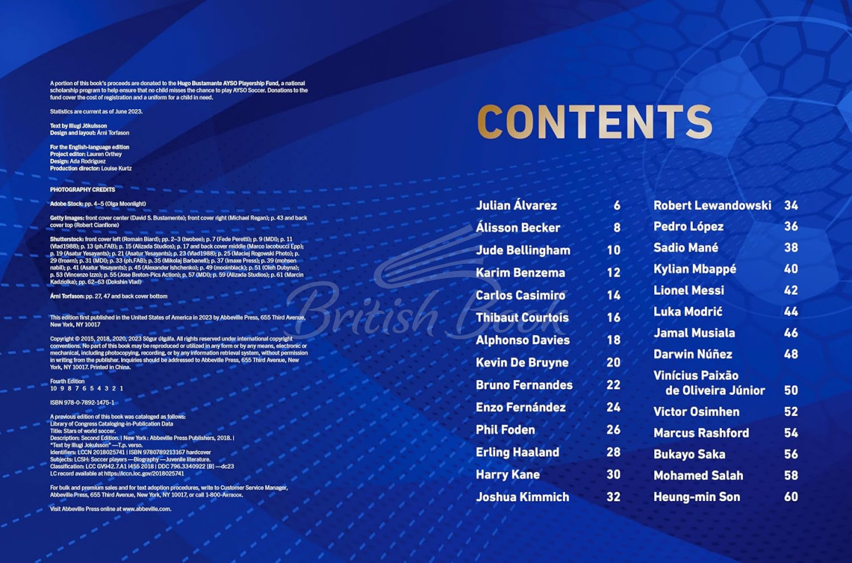 Книга Stars of World Soccer изображение 1