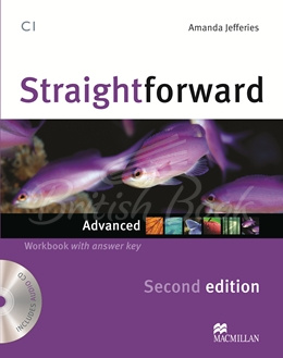 Робочий зошит Straightforward Second Edition Advanced Workbook with key and Audio-CD зображення