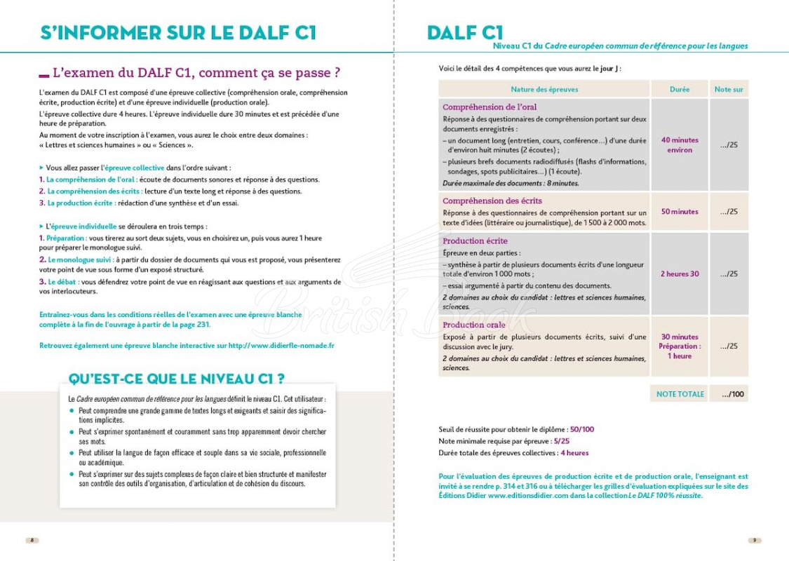 Підручник Le DALF 100% réussite C1-C2 Livre avec didierfle.app зображення 3