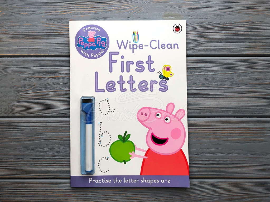 Книга Peppa Pig: Practise with Peppa: Wipe-Clean First Letters изображение 3