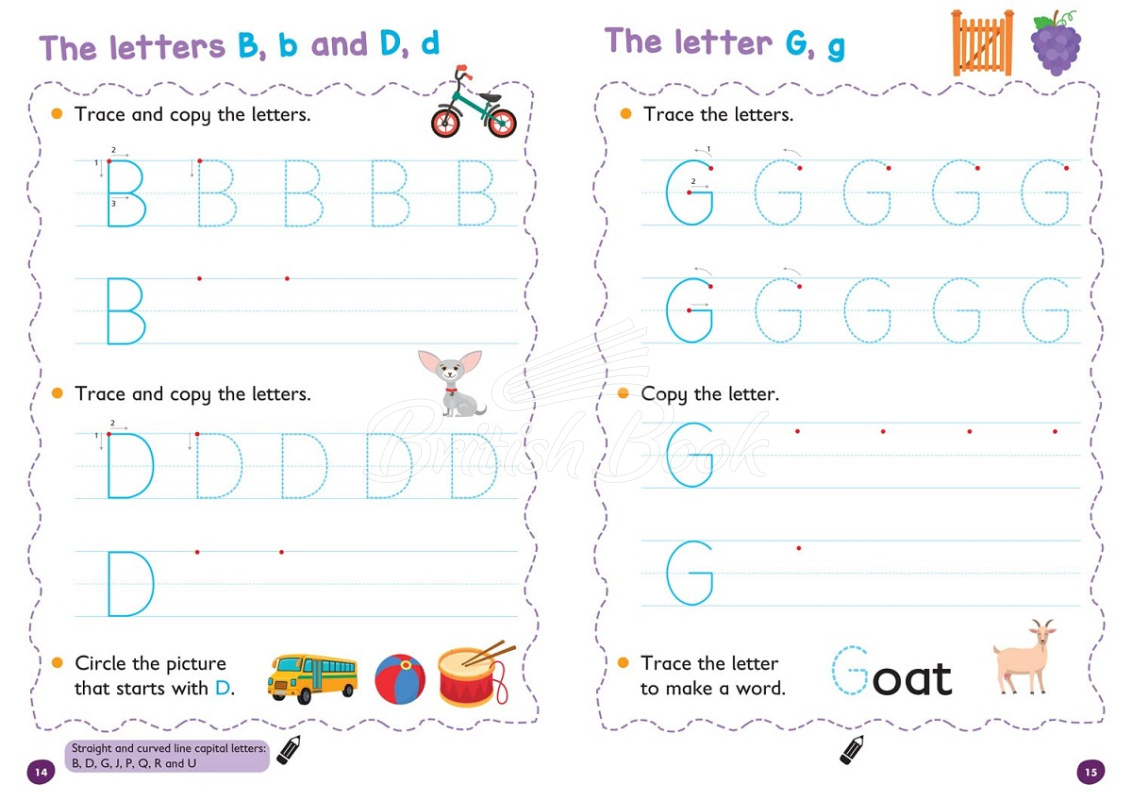 Книга Collins Easy Learning Preschool: Upper Case Letters Wipe-Clean Activity Book (Ages 3-5) зображення 1