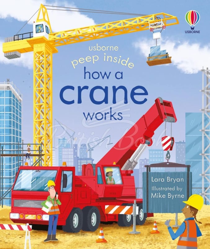 Книга Peep inside How a Crane Works зображення