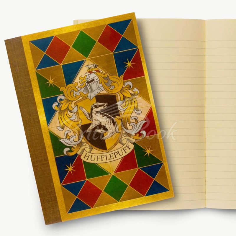 Блокнот Hufflepuff House Crest Notebook зображення 2