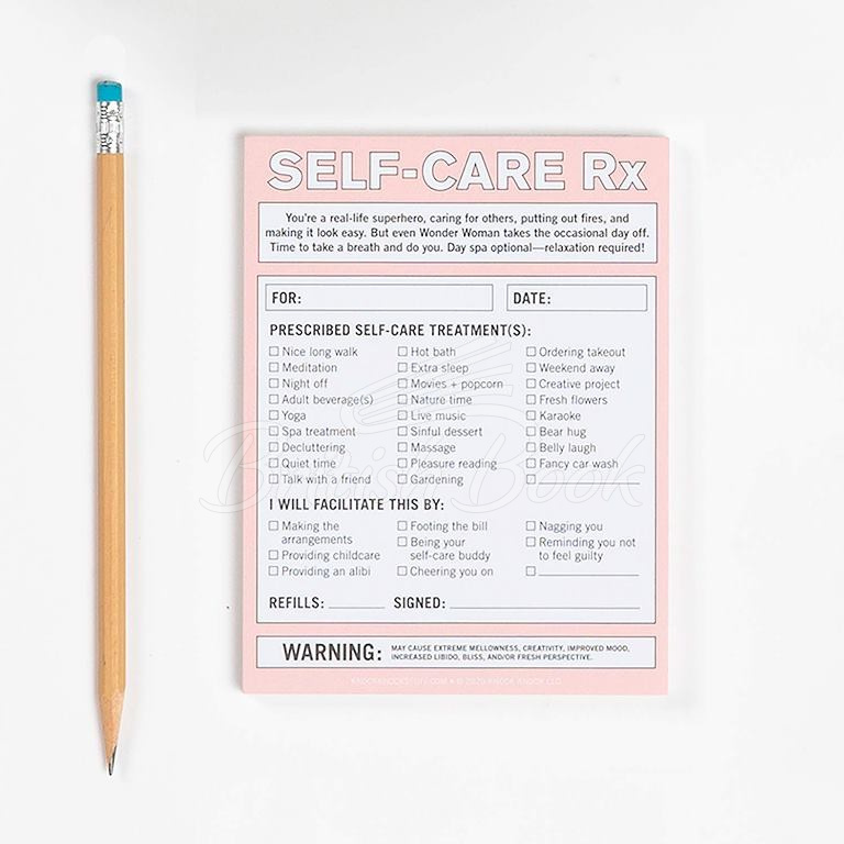 Бумага для заметок Self-Care Rx Nifty Note изображение 2
