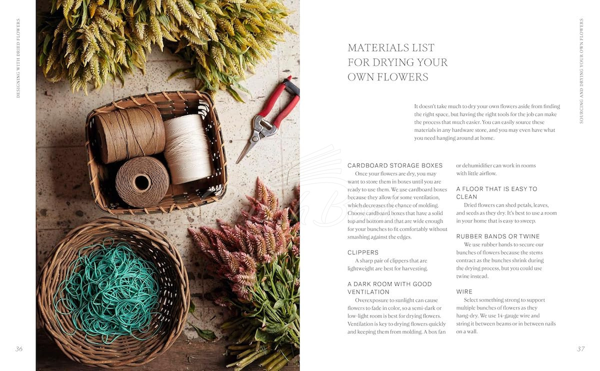 Книга Designing with Dried Flowers зображення 2
