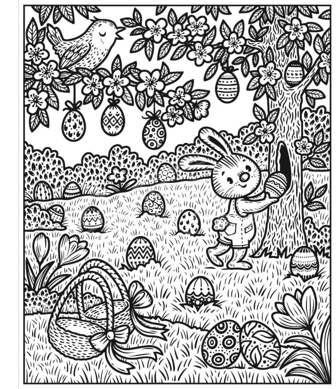Книга Easter Magic Painting Book изображение 2