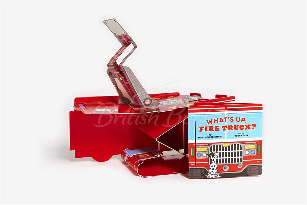 Збірна модель What's Up, Fire Truck? (An Interactive Lift-the-Flap Book) зображення 4