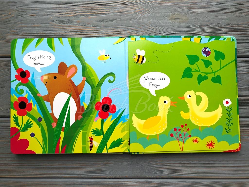 Книга Lift-the-Flap Play Hide and Seek with Frog изображение 10