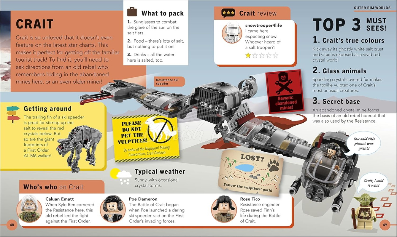 Книга LEGO Star Wars Yoda's Galaxy Atlas зображення 5