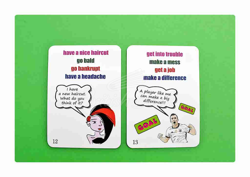 Карточки Fun Card English: Collocations Part 1 изображение 9