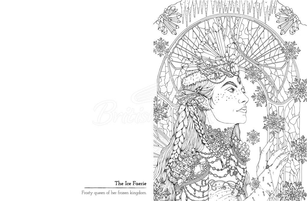 Книга Romantasy: A Star-Crossed Colouring Experience изображение 1